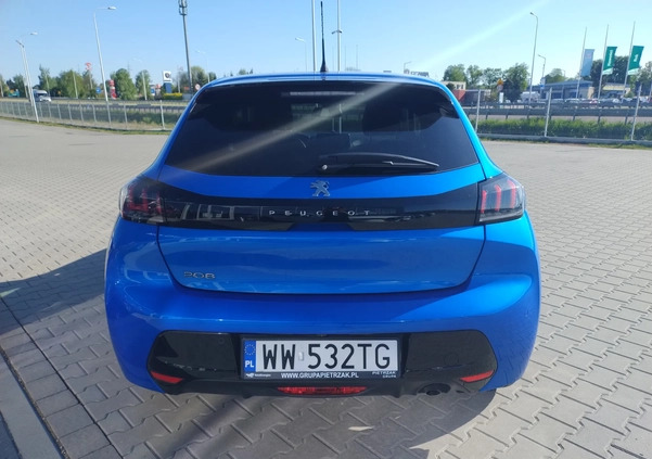 Peugeot 208 cena 69900 przebieg: 5383, rok produkcji 2022 z Lubawka małe 121